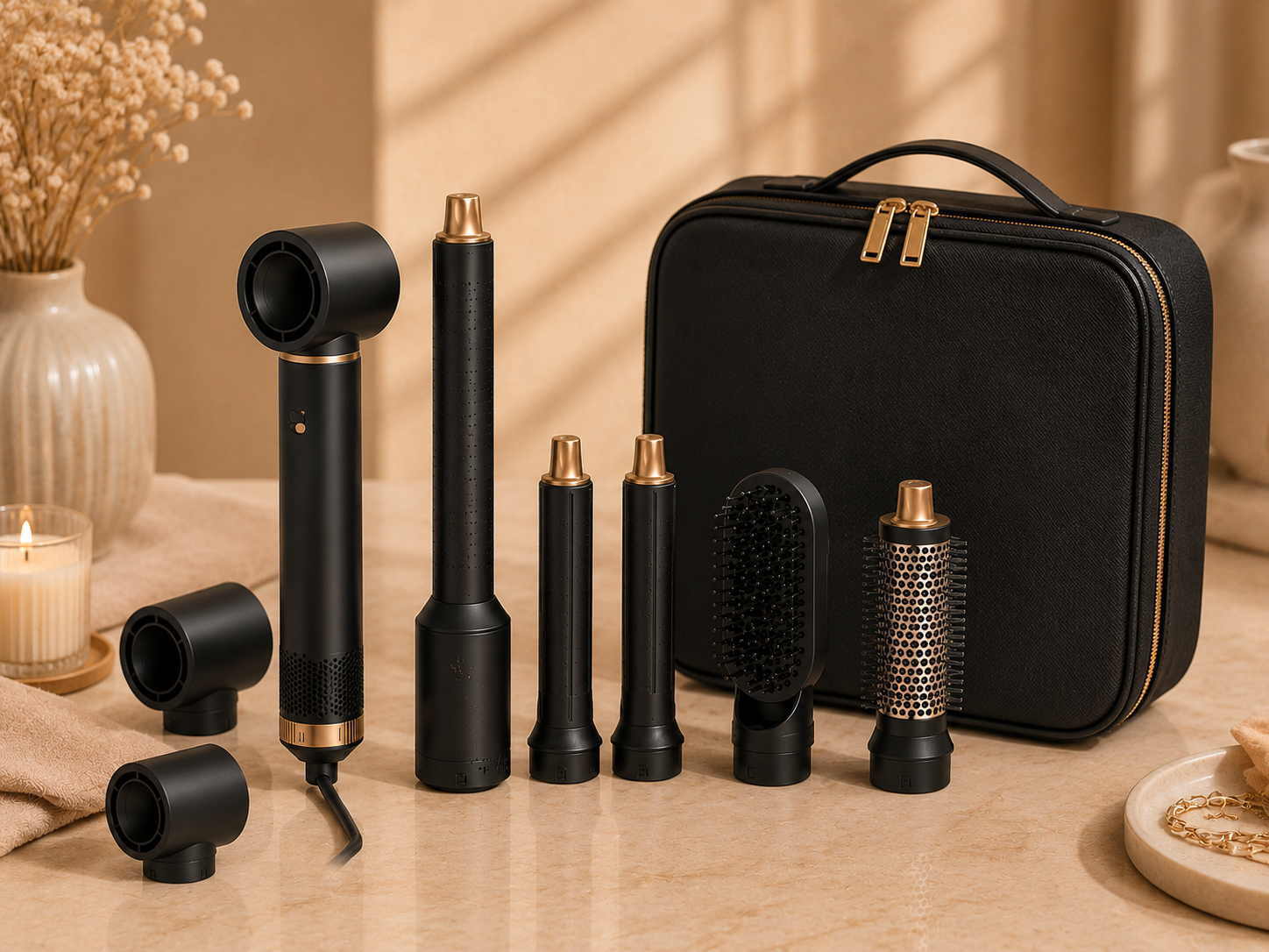 Five-in-One Hair Curler