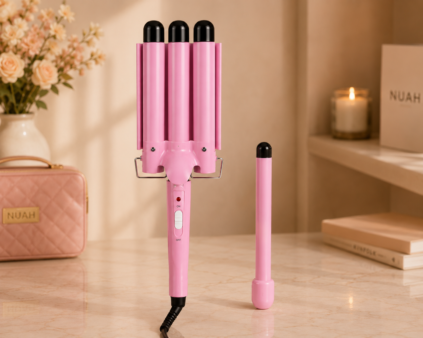 Triple Barrel Hair Curler Iron