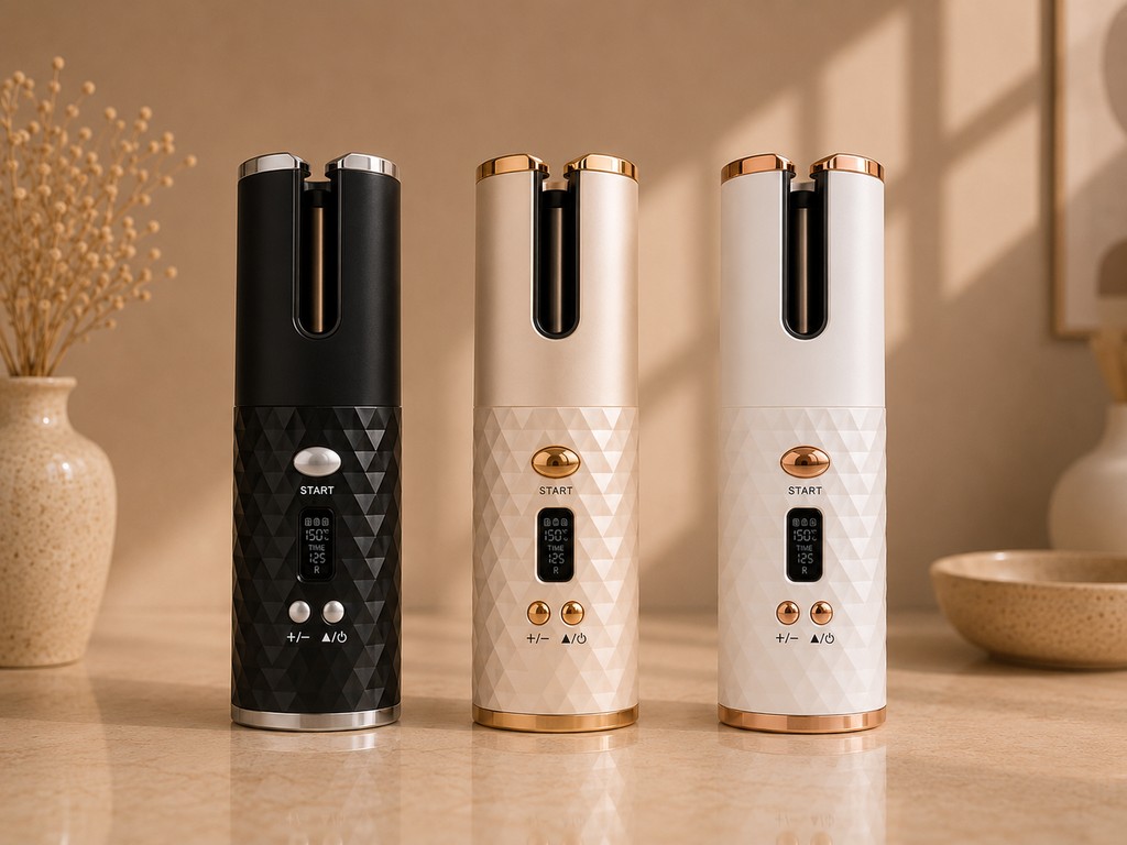Wireless Automatic Hair Curler