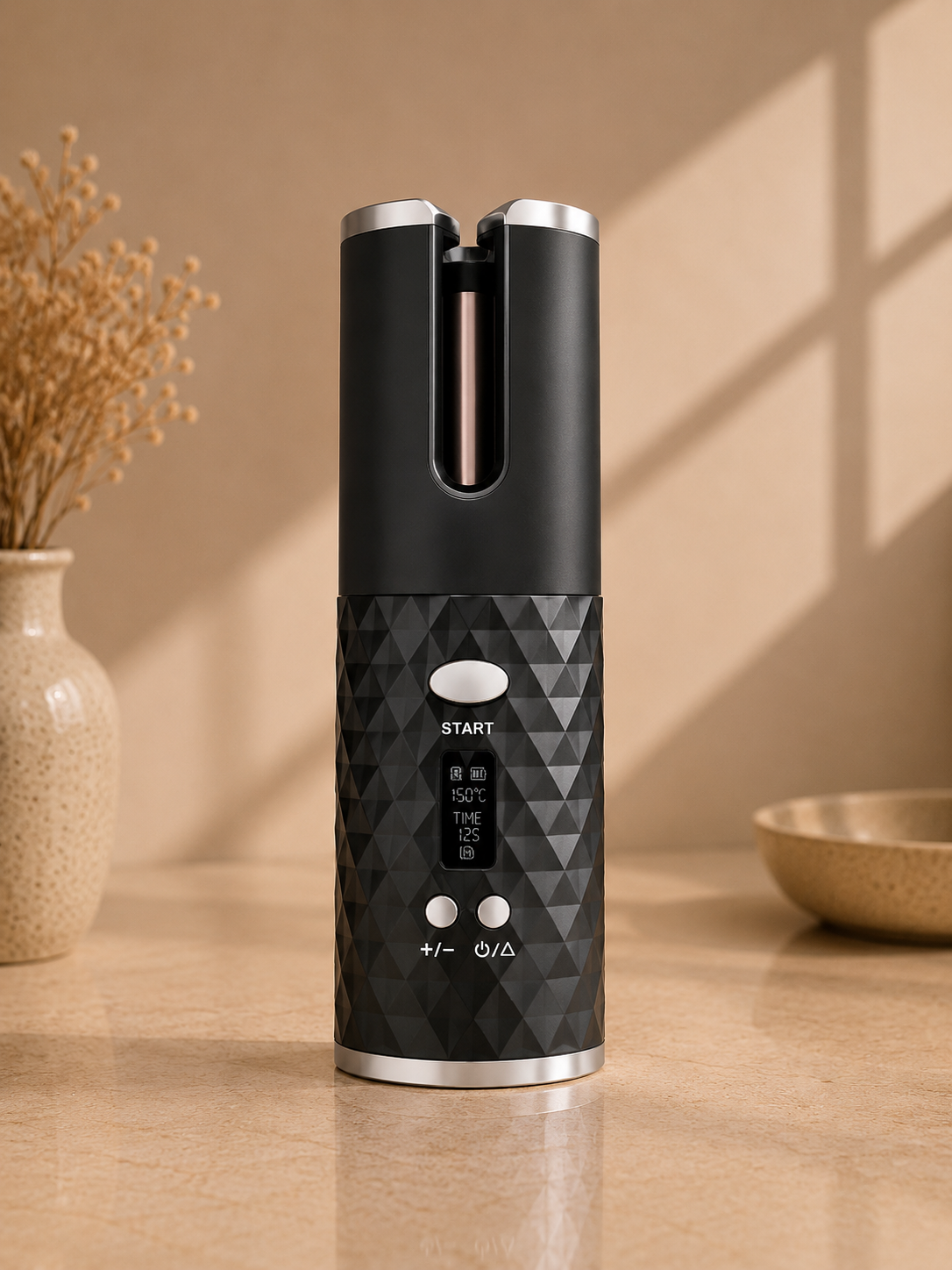 Wireless Automatic Hair Curler
